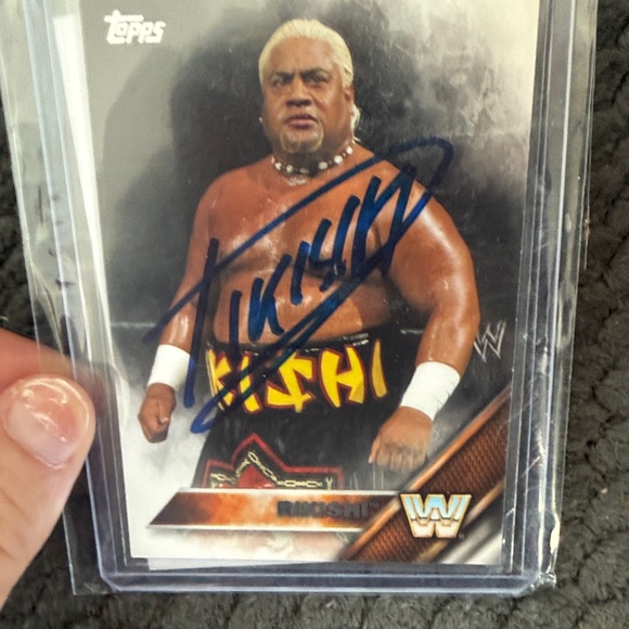 WWE Rikishi Autographed Trading Card - Picture 1 of 1